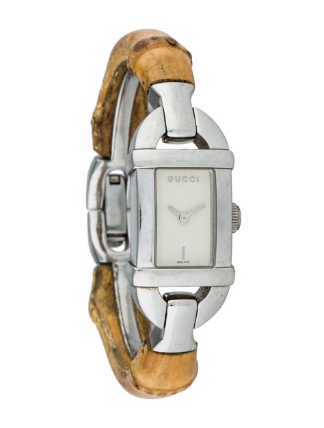 gucci bamboo watch replica|gucci bamboo watches for women.